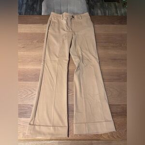 Ann Taylor Classic Tan Flare Pants